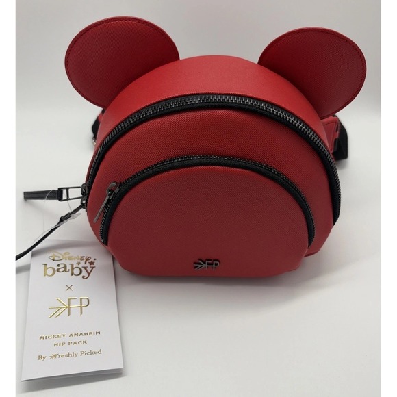 Disney Handbags - Freshly Picked Mickey Anaheim Fanny Pack Belt Bag Walt Disney World Red